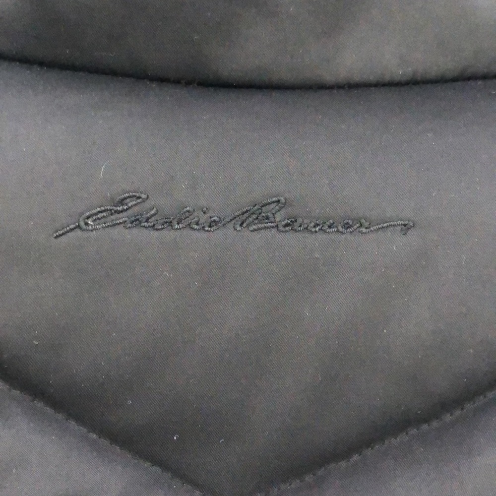 Eddie Bauer goose down jacket Black M - Picture 7 of 11